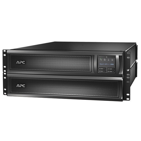 Apc UPS System, 2000VA, 7 Outlets, Rack/Tower, Out: 120V AC , In:120V AC SMX2000RMLV2UNC