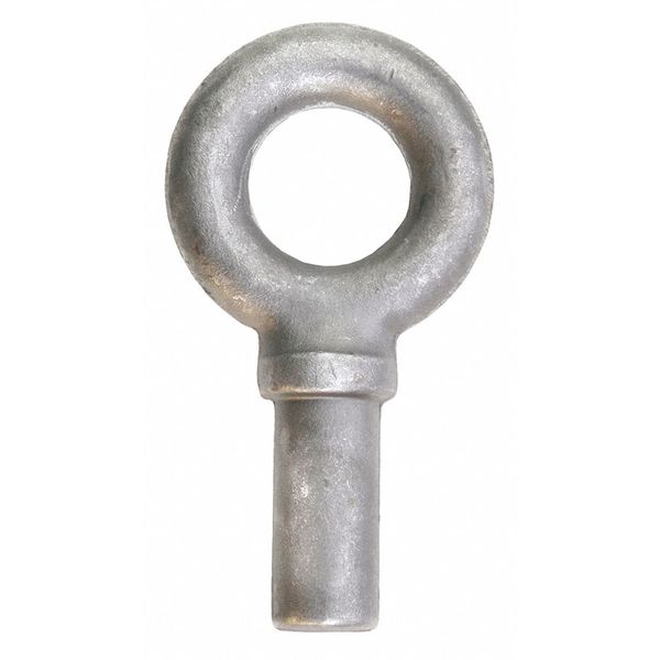 Buyers Products Machinery Eye Bolt With Shoulder, Unthreaded, 3-1/2 in Shank, 2-9/16 in ID, Steel, Plain B56734BLK