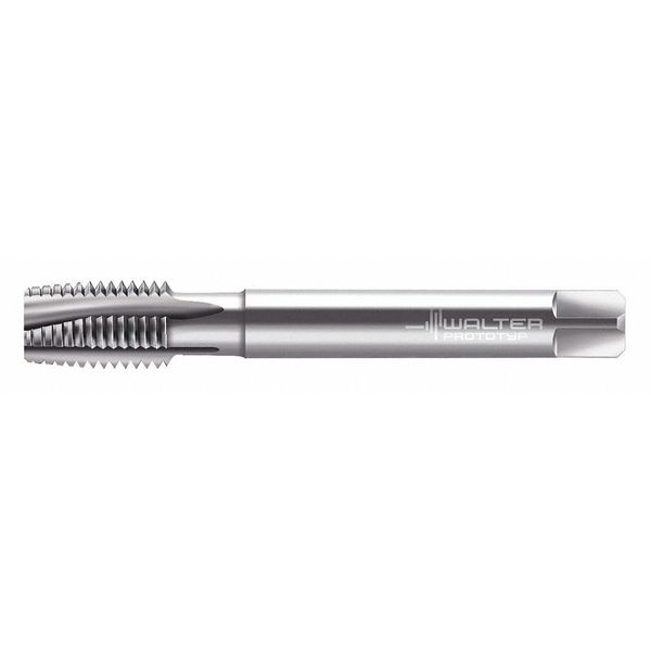 Walter Spiral Point Tap, M20-2.5, Taper, Metric Coarse, 4 Flutes, Uncoated 202661-M20