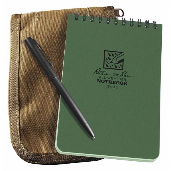 Rite In The Rain Notebook Kit, 4 x 6" Sheet Size 946-KIT
