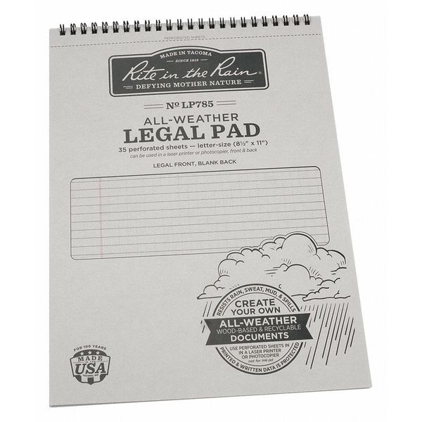 Legal-Pad-Binding, Letter size