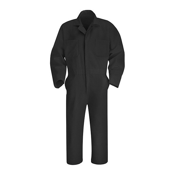 Red Kap Mns Ls Action Back Coverall CT10BK RG 60