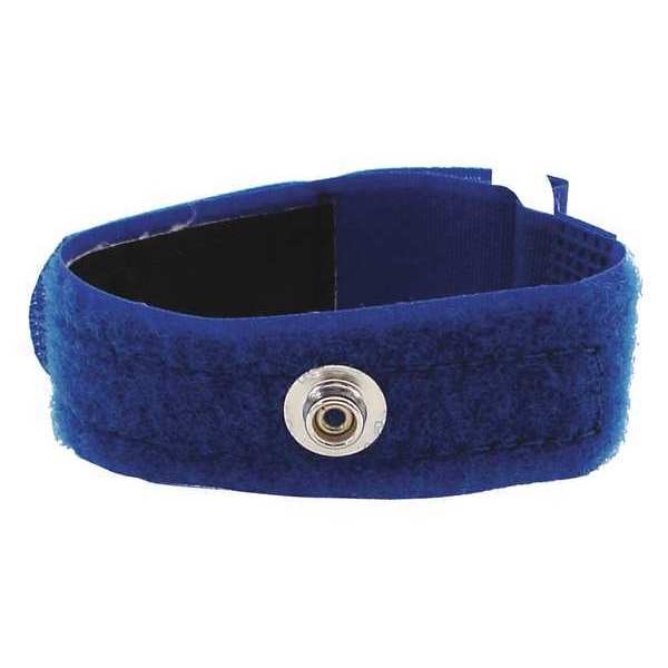 Botron Co Blue Hook and Loop Wrist Strap Band B9254