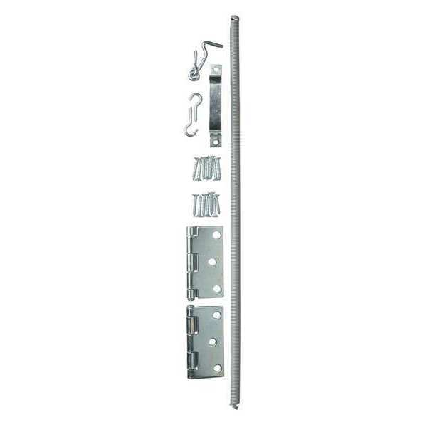 Wright Products Wooden Doors Hardware Set, Zinc Plated VS10