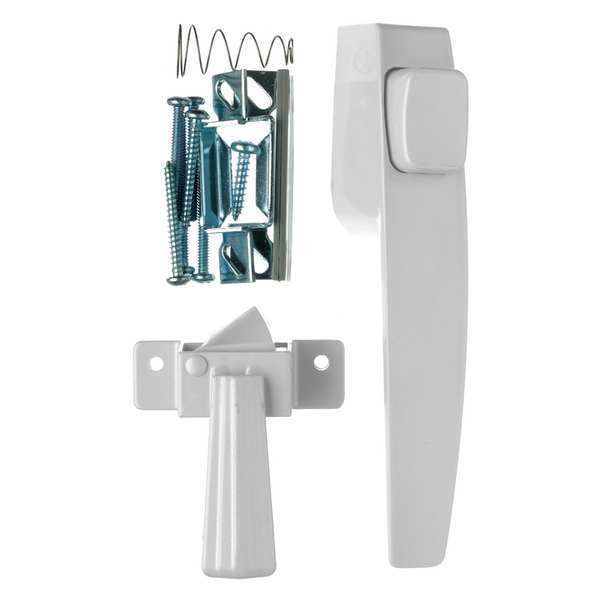 Wright Products Push Button Latch, White VF333WH