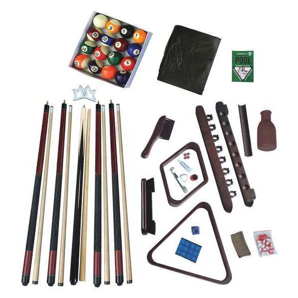 Hathaway Billiards Accessory Kit, Mahogany BG2540M