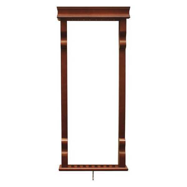 Hathaway Wall Billiard Pool Cue Rack, Walnut BG2571W