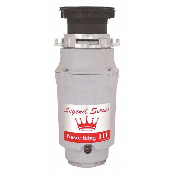 Waste King Legend Garbage Disposer, EZ Mount, 1/3 HP 111