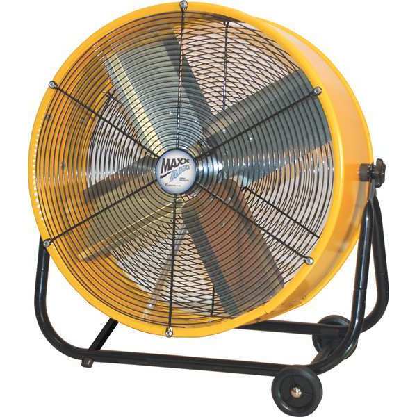 Maxx Air 24" Direct Drive Tilt Fan TE Motor 1 Speed BF24TF YEL TE