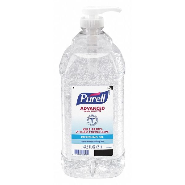 Purell Instant Hand Sanitizer, 2L, Clear 9625-04