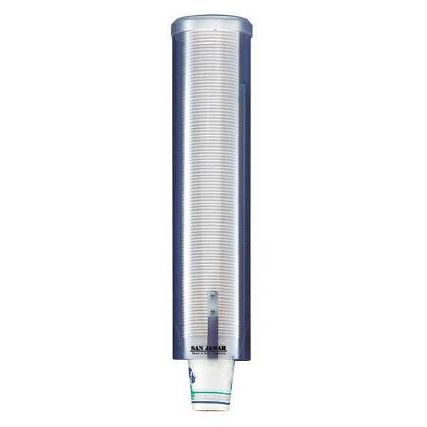 San Jamar Cup Dispenser, Water, Translucent Blue C3260TBL