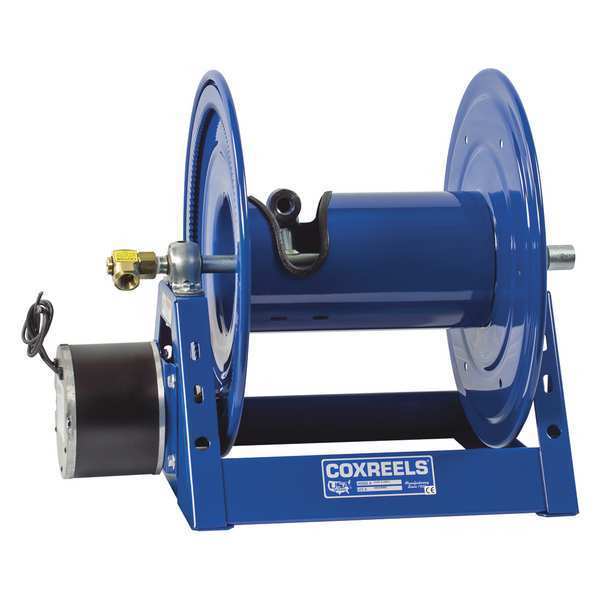 Coxreels Motor Hose Reel 3/4inx100ft, No.4 5000PSI HP1125-5-100-A