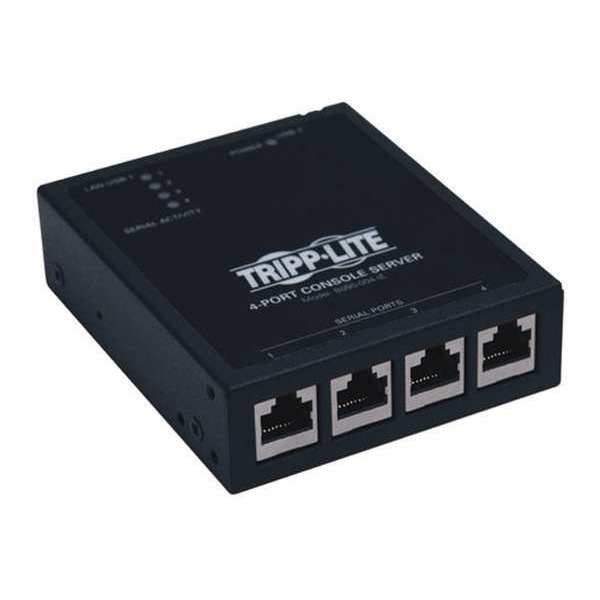 Tripp Lite Console Server, 4-Port, Modem Required B095-004-1E