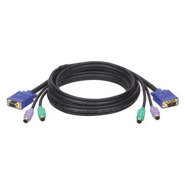 Tripp Lite PS/2 Cable Kit for KVM B007-008, 6ft P753-006