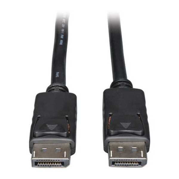 Tripp Lite DisplayPort Cable, Latches, 4Kx2K, M/M, 6ft P580-006