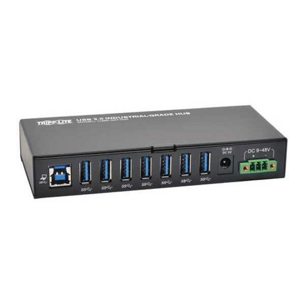 Tripp Lite USB Hub, 7-Port, Industrial, 15KV ESD, Metal U360-007-IND