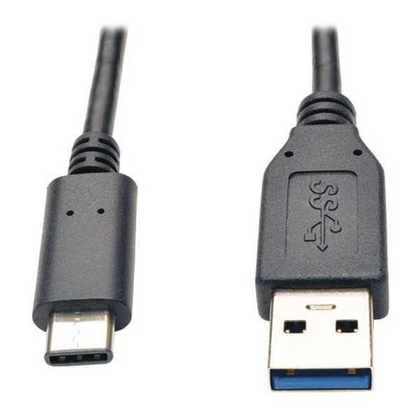 Tripp Lite USB 3.1 Gen 1 Cable, Type C/A, M/M, 3ft U428-003