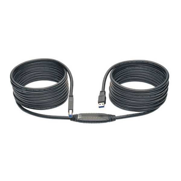 Tripp Lite USB Cable, SuperSpeed, Repeater, M/M, 25ft U328-025