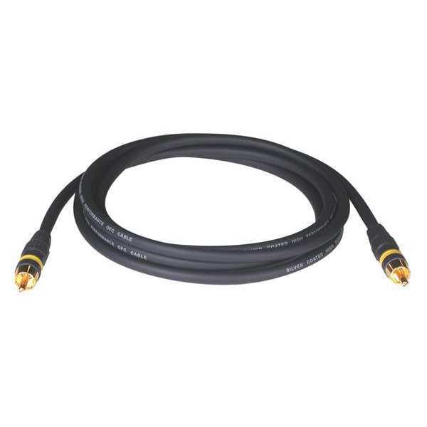 Tripp Lite 6-ft Audio Cable, Black, Copper Conductor, PVC Jacket