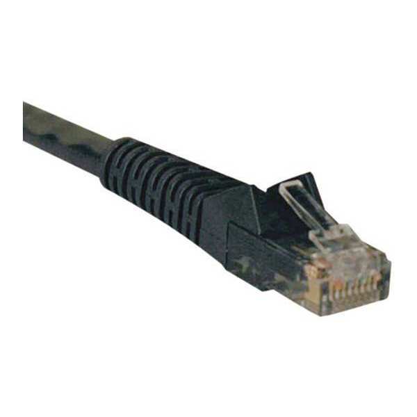 Tripp Lite Cat6 Cable, Snagless, Molded, Black, 50ft N201-050-BK