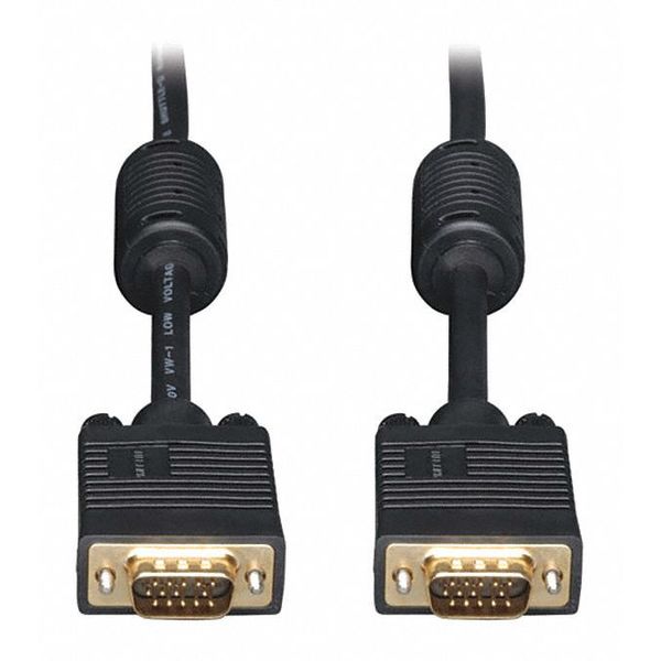 Tripp Lite Coax Cable, VGA, HD15 M/M, Monitor, RGB, 50ft P502-050