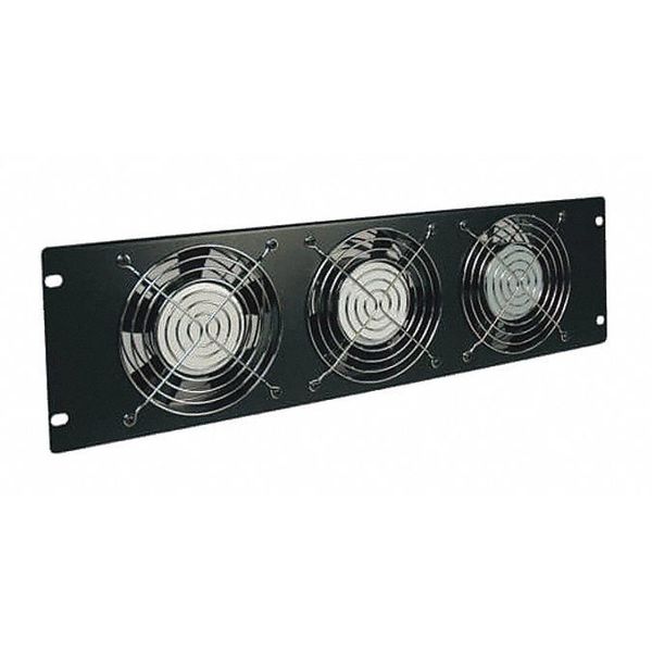 Tripp Lite Rack Fan Panel, 3 120V, 210 CFM 5-15P, 3U SRFAN3U