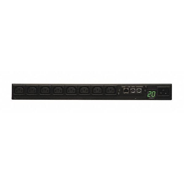 Tripp Lite PDU, Monitored, 3.2kW-3.8kW, 8 C13, 1U PDUMNH20HV