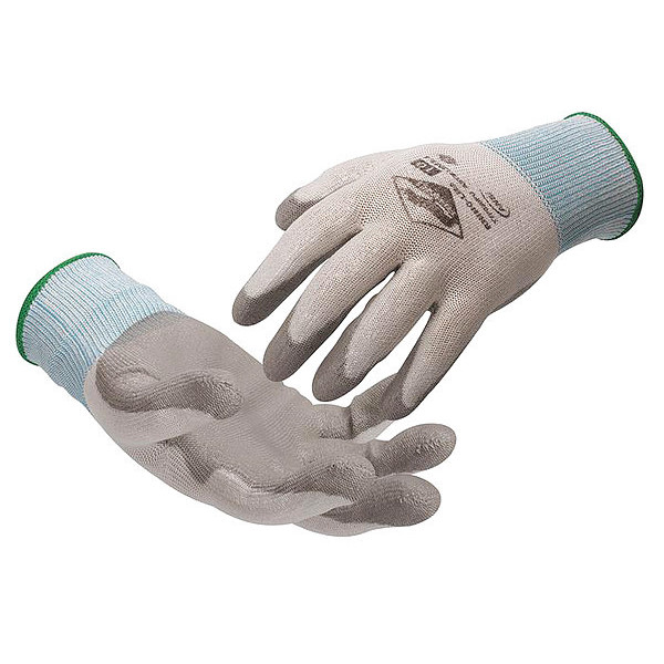 Tilsatec Cut Resistant Coated Gloves, A4 Cut Level, Polyurethane, 10, 12PK TTP030PU-100