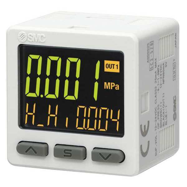 Smc Pressure Switch, Range 0 to -100kPa ZSE20-N-M5-LB