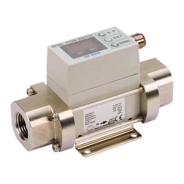 Smc Digital Flow Switch 5-40L/min PF2W740-N04-67