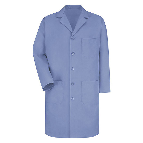 Red Kap Mens Lt Blue Lab Coat 80/20 KP14LB RG 54