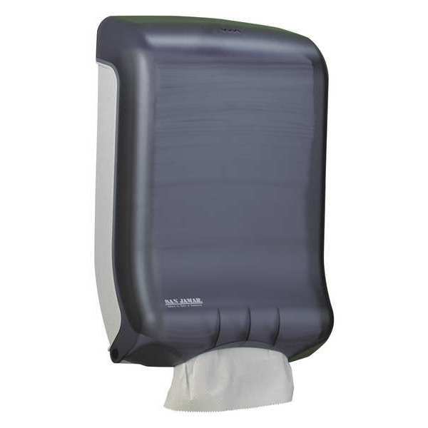 San Jamar Towel Dispenser, Classic, Black T1700TBK