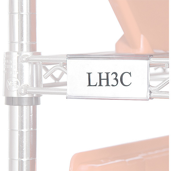 Quantum Storage Systems Label Holders 3"W x 3"D LH3C
