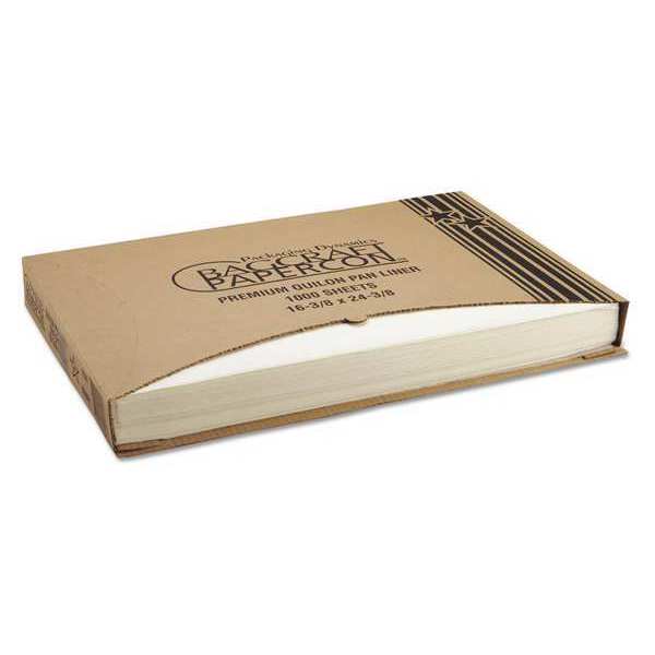 Bagcraft Grease-Proof Quilon Pan Liners, Natural, PK1000 030001