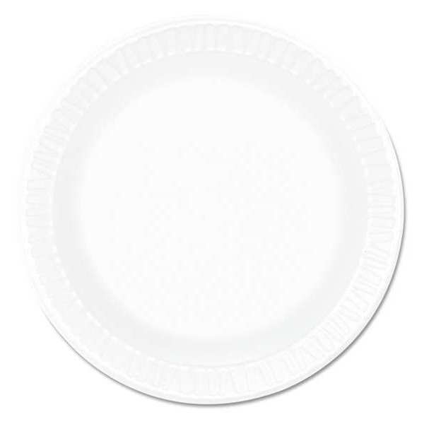 Dart Plate, Foam, 6", White, PK1000 6PWCR