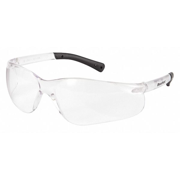 Crews Safety Glasses, Clear Polycarbonate Lens, Anti-Fog, Scratch ...