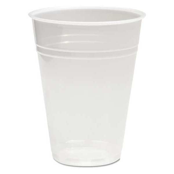 Boardwalk Translucent Plastic Cold Cup 9 oz., Pk100 BWK TRANSCUP9