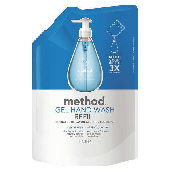 Method 34 fl. oz. Gel Hand Soap Refill Pouch 00653