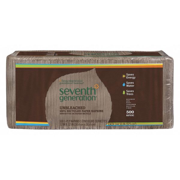 Seventh Generation Seventh Generation Paper Napkin, PK12 SEV 13705