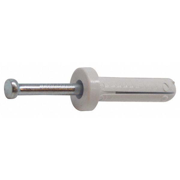 Mkt Fastening Tap-It Nail Drive Anchor, 3/16" Dia., 1" L, 100 PK 4630000