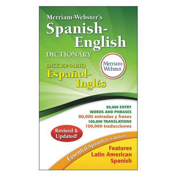 Merriam-Webster Dictionary, Spanish/English 824