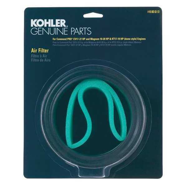Kohler Air Filter, Pre-Cleaner, Kit 45 883 02-S1