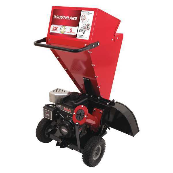 Southland Wood Chipper Shredder, 205cc, 5-Bushel SCS2052