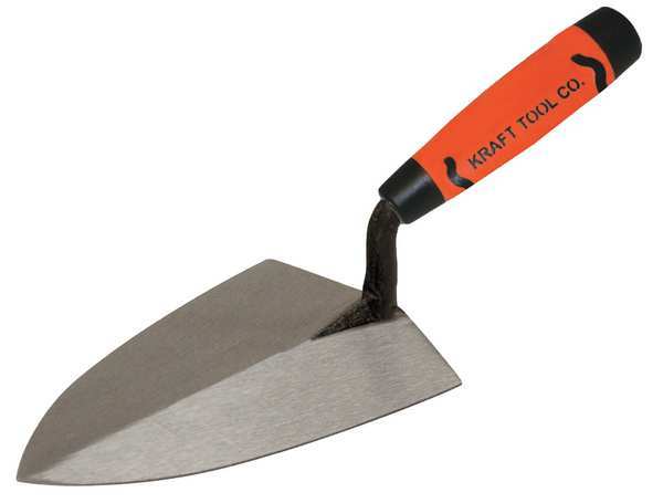 Kraft Tool Buttering Trowel, Square, 4-3/8 x 7 in GG441PF