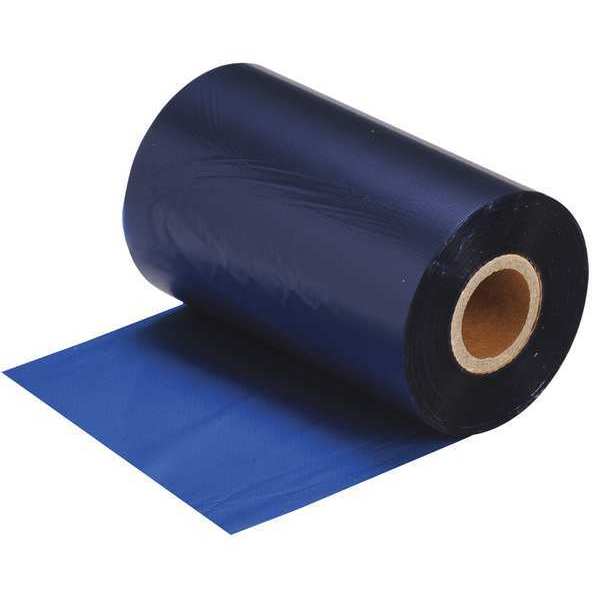 Brady Printer Ribbon, 4.33" W, 984 ft. L, Blue R4507-BL