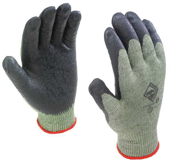 Tilsatec Cut Resistant Coated Gloves, A5 Cut Level, Foam Nitrile, 9, 12PK TTP060NBR-090