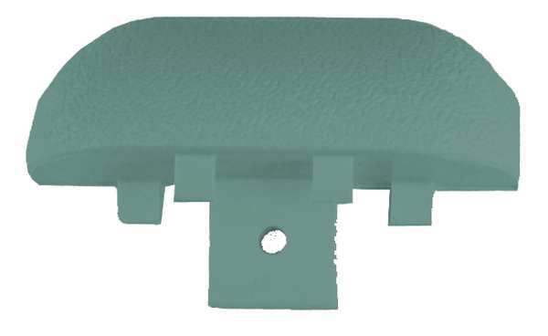 Pawling End Cap, Teal, 2-15/16 x 1In ETC-3-0-377