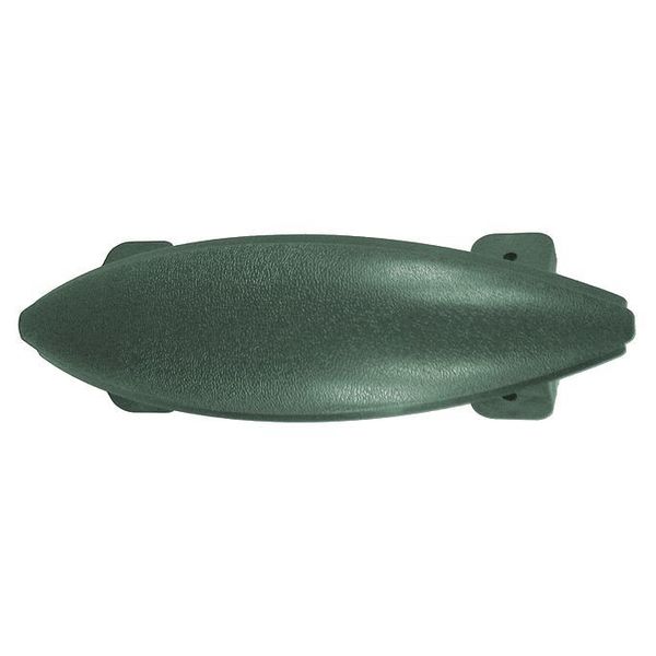 Pawling Outside Corner, Molded Plastic, Teal, 8"H x 1-3/4"W OTC-7-0-377