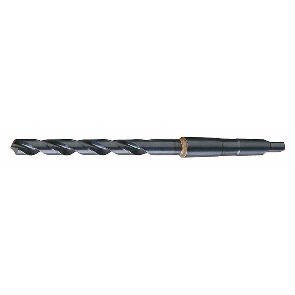 Chicago-Latrobe 118° General Purpose Taper Shank Drill Chicago-Latrobe 110S Steam Oxide HSS RHS/RHC 1-3/4 53612