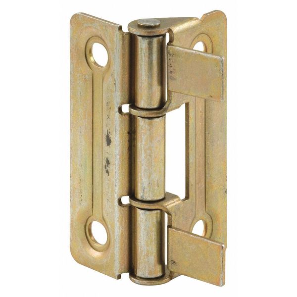 Primeline Tools Bi-Fold Door Hinges, Brass Plated, for Bi-Fold Doors (1 Pair) N 6936